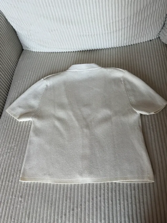 Haut Zara crème - photo numéro 3