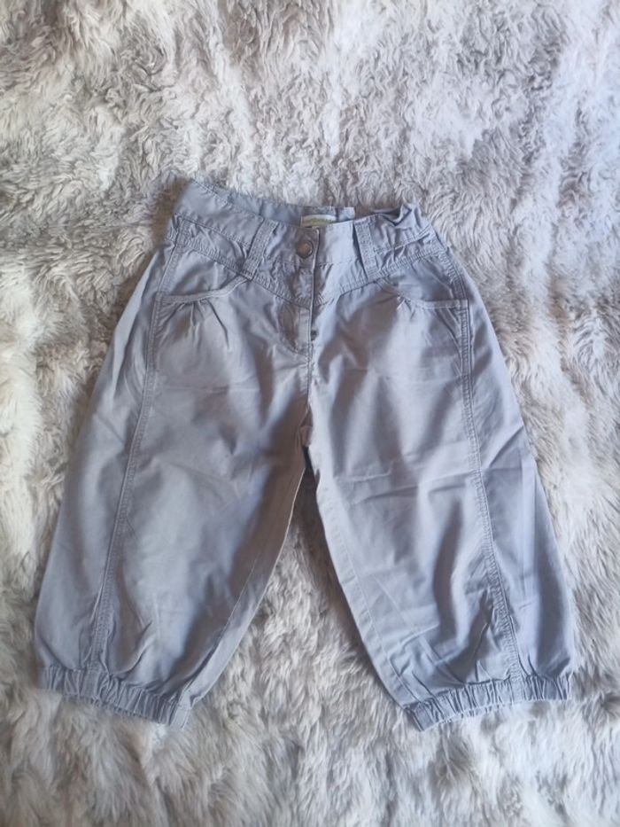 Pantacourt fille gris 6 ans - Vertbaudet