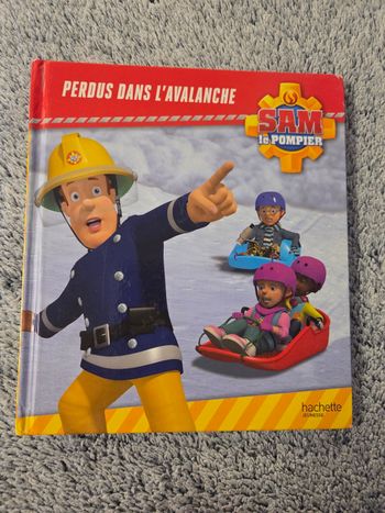 Lot 4 livres sam le pompier