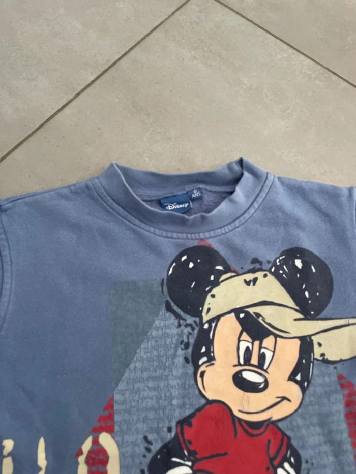 Disney pull sweat Mickey garçon vêtements 6 ans - photo numéro 3