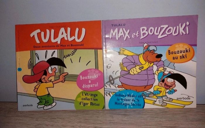 Livres Max et Bouzouki