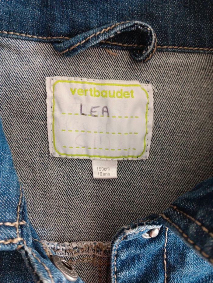 Veste en jean Verbaudet 12 ans - photo numéro 2