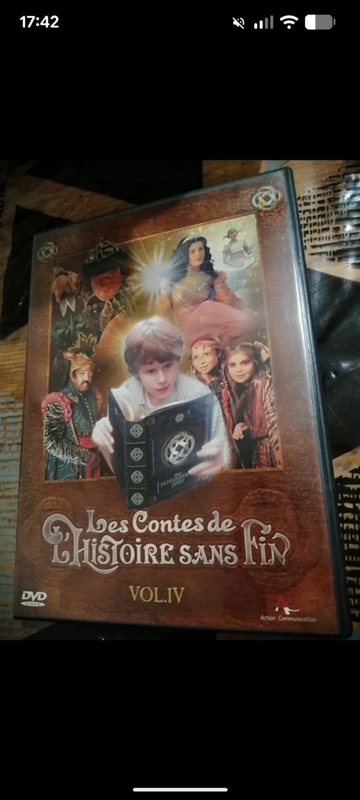 DVD les contes de l'histoire sans fin.