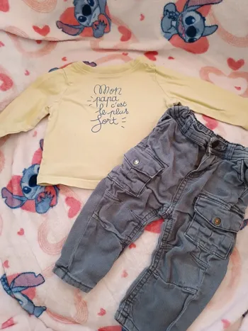 Ensemble tape a l'oeil taille 9M