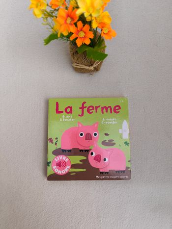 Livre sonore La ferme Gallimard