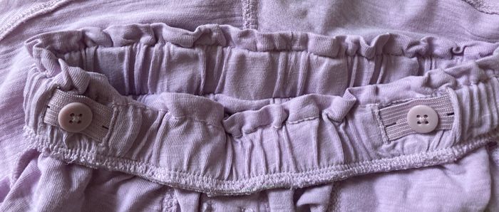 short en coton 2 boutons fille 18 mois - photo numéro 4