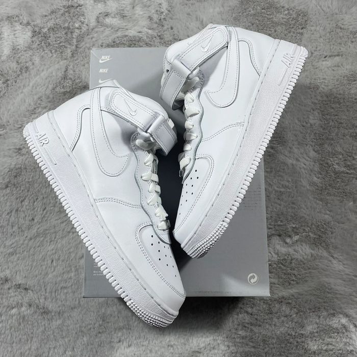 Nike Air Force 1 Mid « White » pointure 40 - photo numéro 2