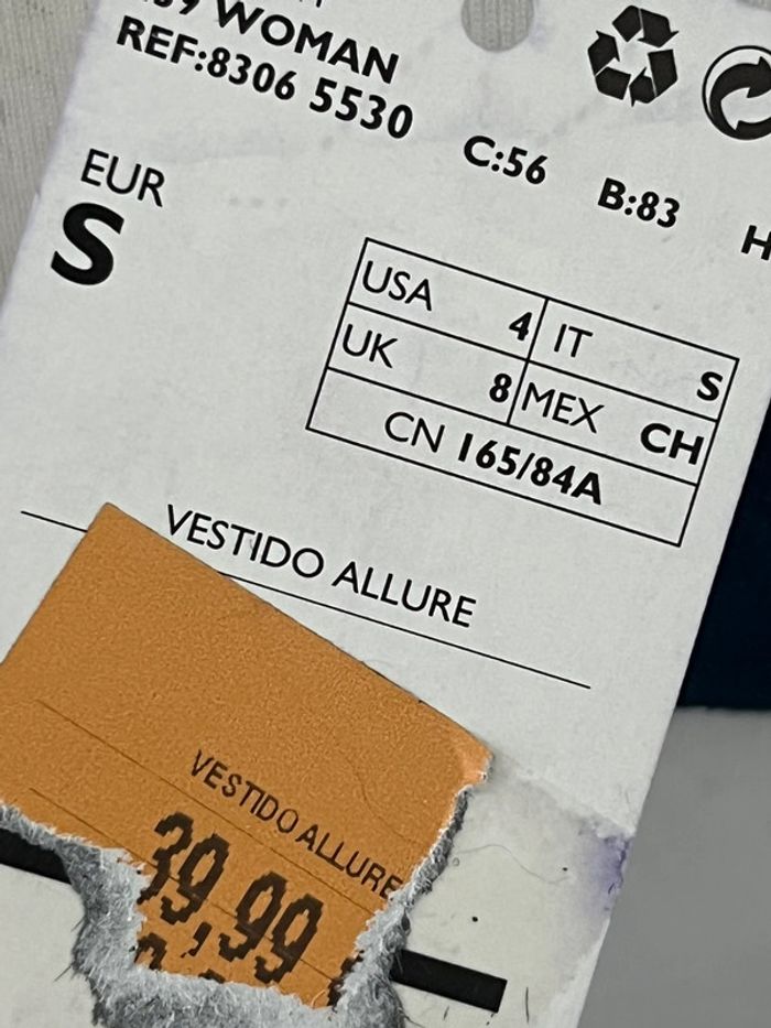 Robe bleue daim doux mango S neuve - photo numéro 6