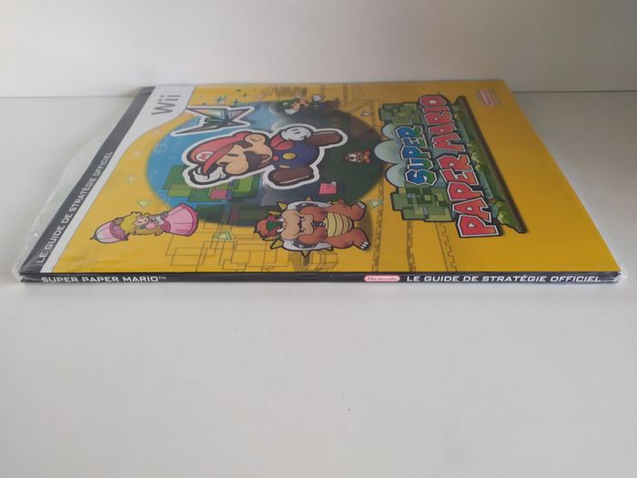 Guide de stratégie officiel Super Paper Mario Nintendo wii neuf - photo numéro 3