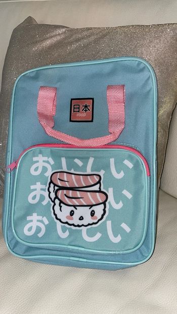 Sac à dos / Lunchbox Otaku Sushi Neuf avec Étiquette - Kawaii !