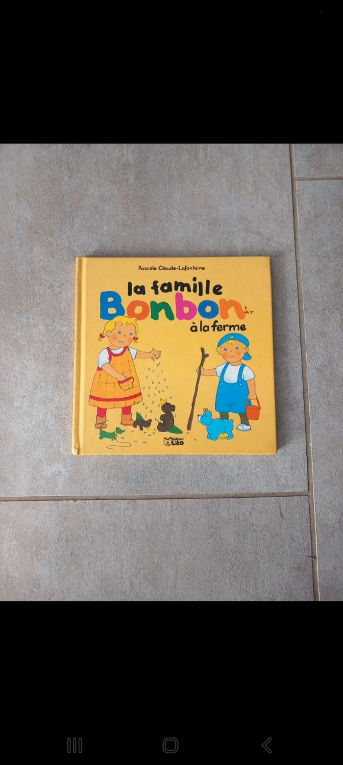 La famille bonbon à la ferme