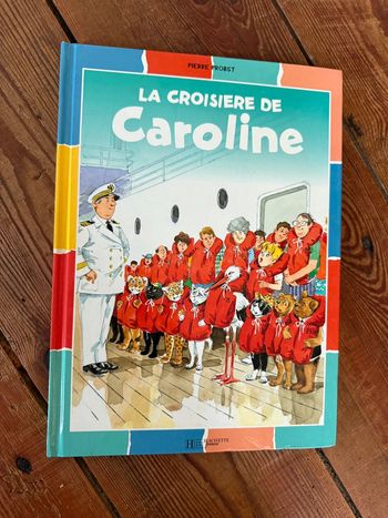 bon état - Livre La croisière de Caroline édition damiers bd album multicolore