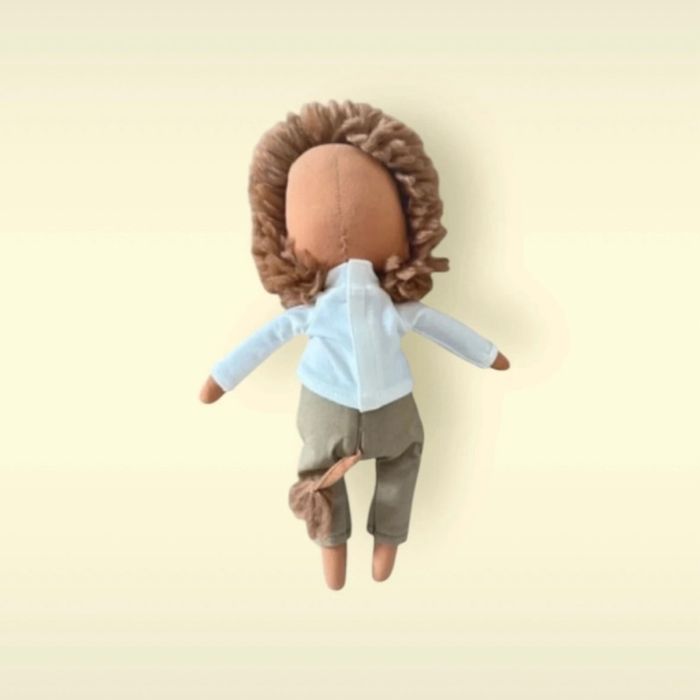 Peluche poupée lion - photo numéro 2