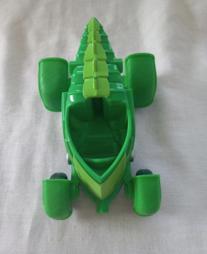 Figurine Gluglu + véhicule Reptilo-Mobilie ; Pyjamasques - photo numéro 6