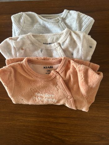 Pyjamas taille naissance