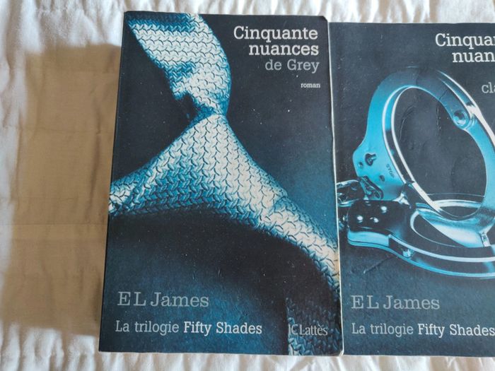 Série des 3 livres 50 nuances de Grey - photo numéro 2