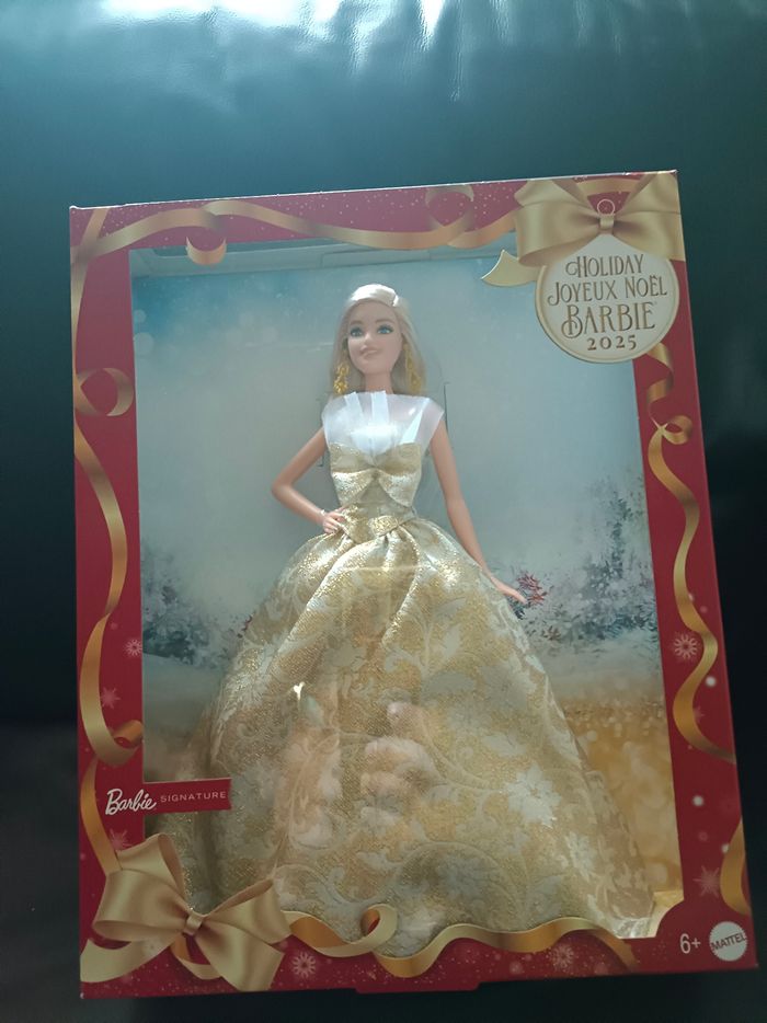 barbie-poupée barbie joyeux noël 2025 - photo numéro 5