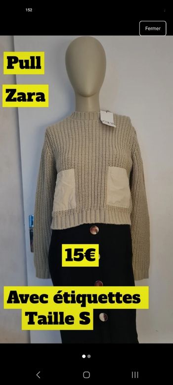 Pull femme