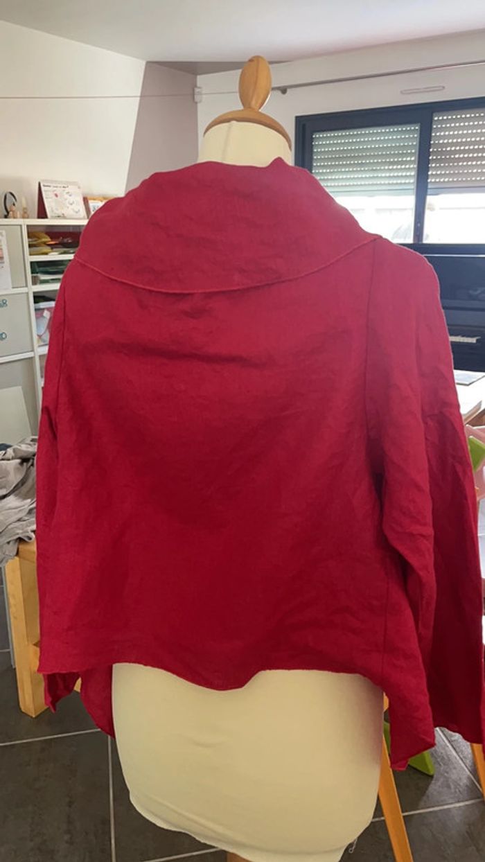 Veste 100% lin - photo numéro 2