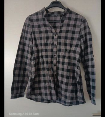 Chemise gris et noir mim taille 38