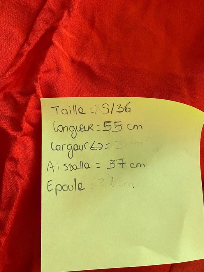 Debardeur orange taille 36 Mango - photo numéro 3