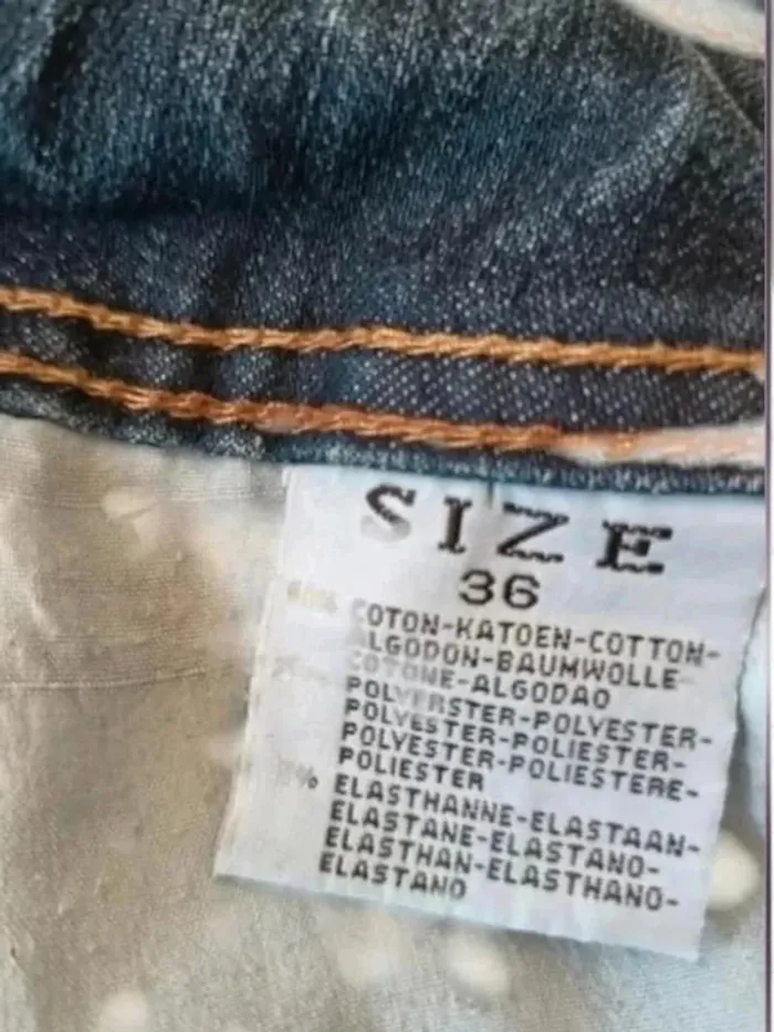 Jean vintage y2k Redseventy ,coupe flare style seventies ,taille basse ,elasthanne - photo numéro 10