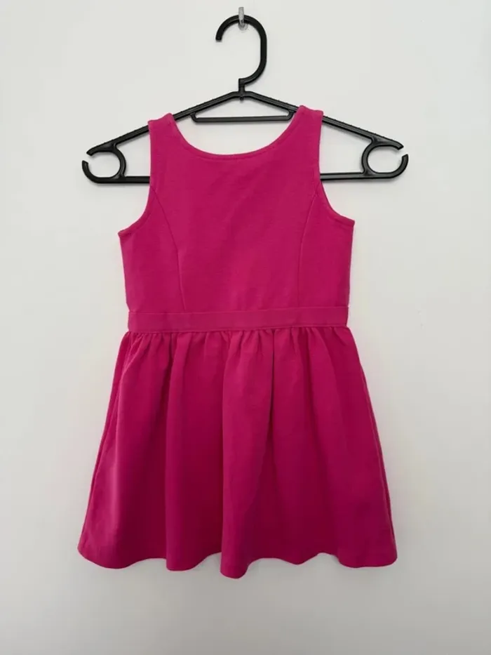 Robe Polo Ralph Lauren fuchsia taille 4 ans super état - photo numéro 2