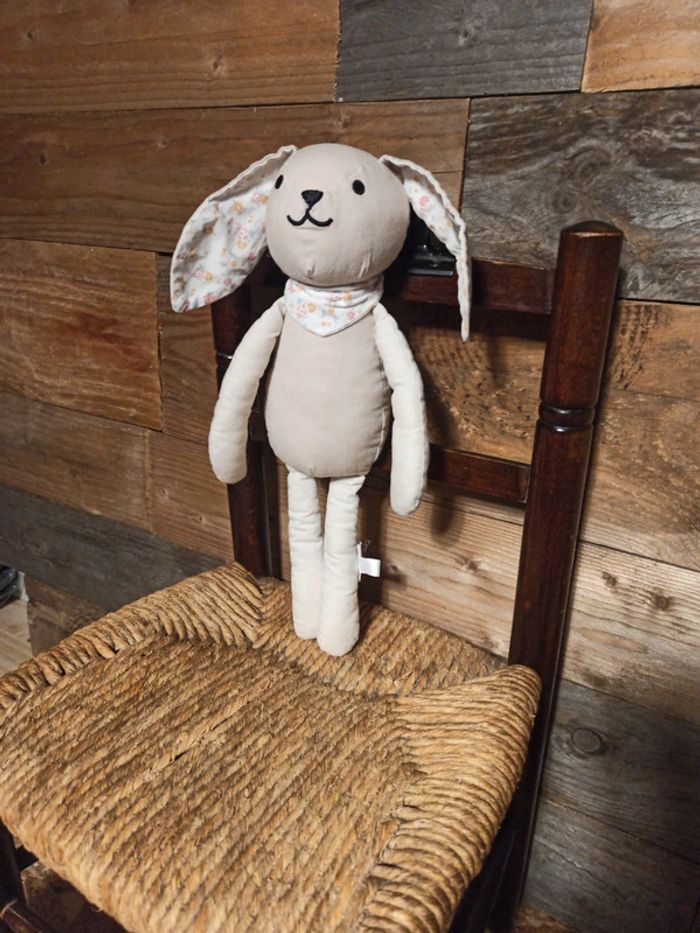 peluche lapin bout'chou tbe - photo numéro 3
