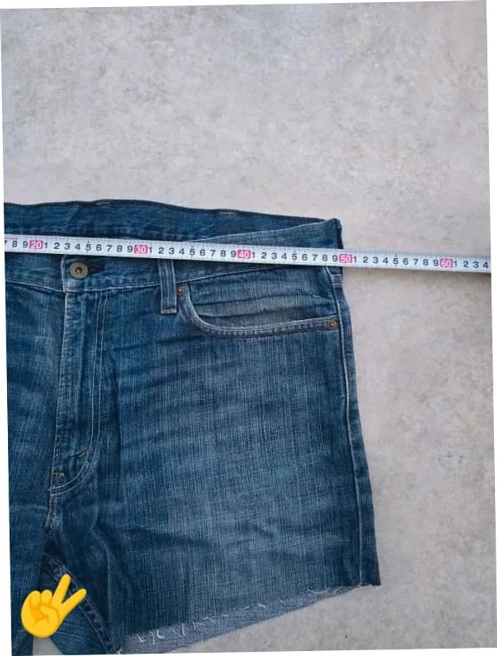 Short Levi's 514 W38 FR48 Bleu Homme Men #SHO012B - photo numéro 4