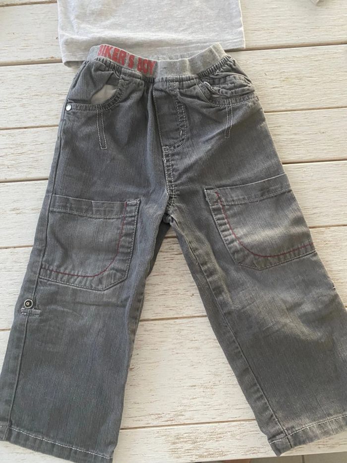 Ensemble polo Col roulé + pantalon 24 mois - photo numéro 4