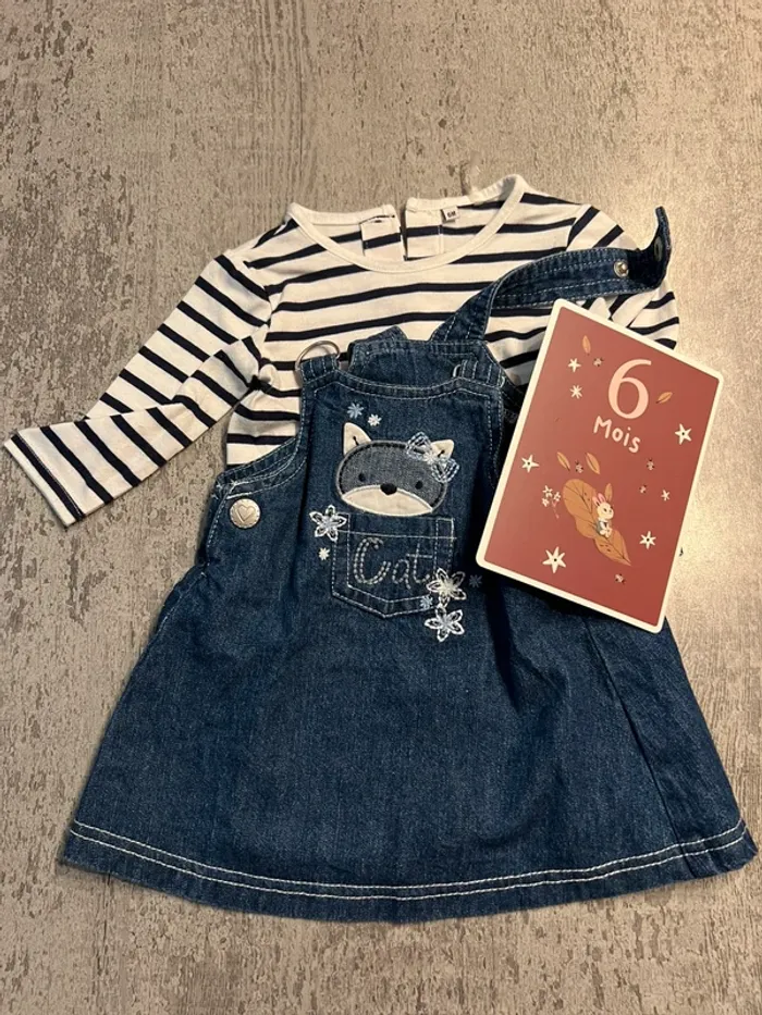 Tenue bébé fille 6 mois