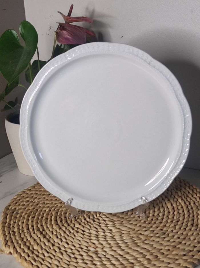 Plat en porcelaine - photo numéro 1