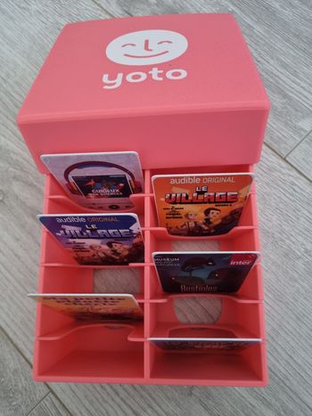 Rangement pour carte yoto environ 200 cartes