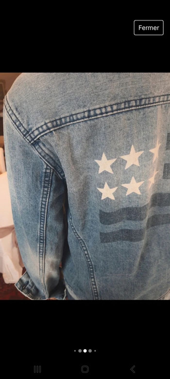 Veste en Jeans garçon H&M eur 12/13 ans - photo numéro 7