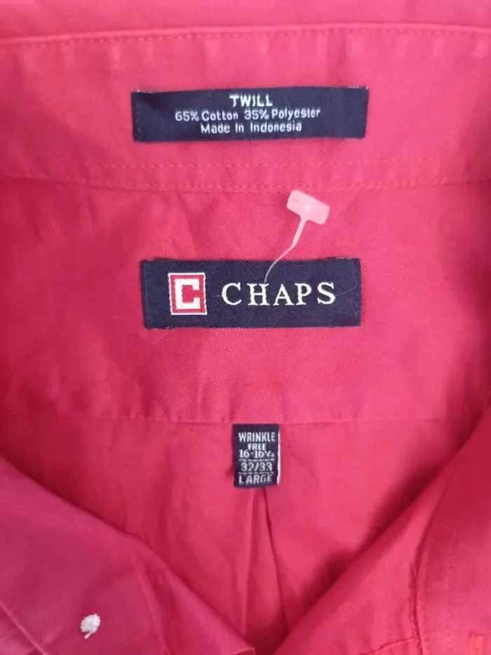 Chemise chaps manche longue Unie - photo numéro 4