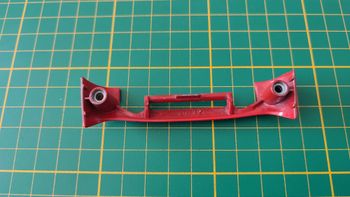 Pare-chocs arrière pièce détachée miniature Tonka Polistil Lamborghini Miura 1/18 1/18e 1/18ème #D25