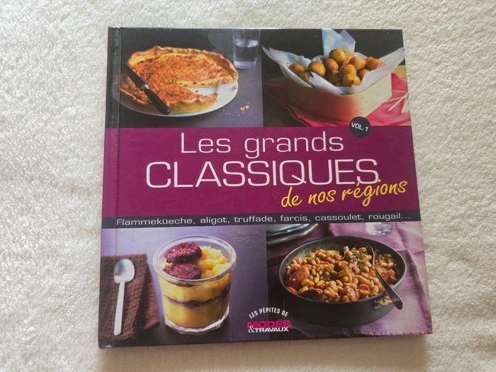 Livre de recette "Les grands classiques de nos régions ".