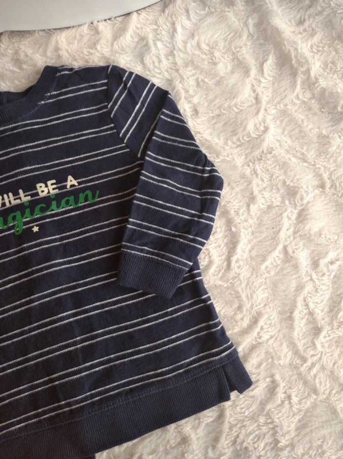 Ensemble (tee shirt manches longues+pantalon) Garçon 6 mois magicien magician Kiabi - photo numéro 6