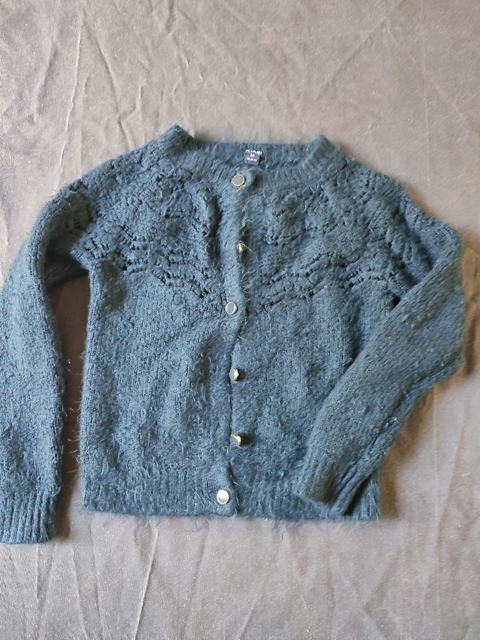 Gilet fluffy 6/7 ans