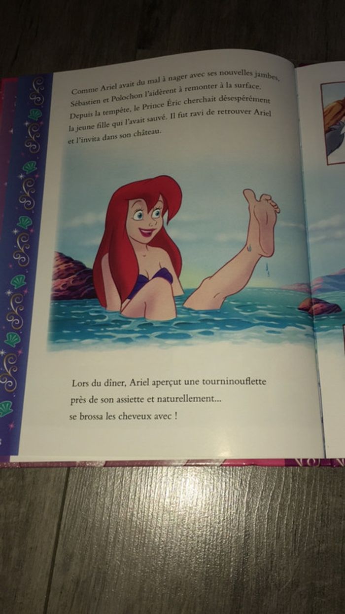 Livre la petite sirène - photo numéro 4