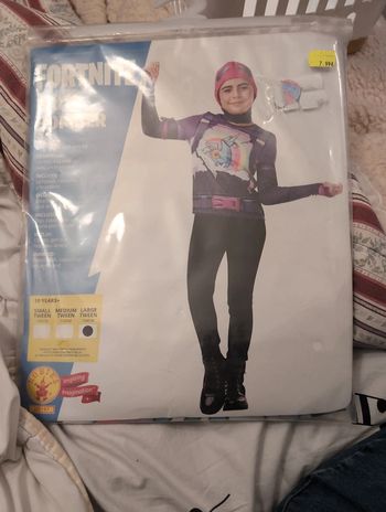 Déguisement Fortnite brite bomber neuf 14 ans