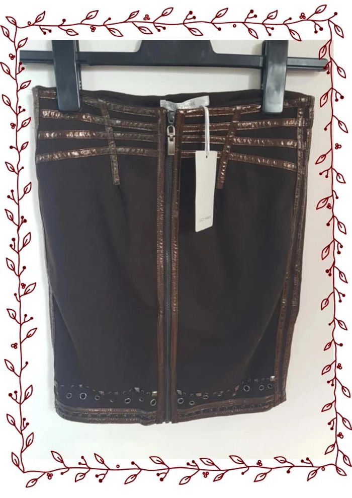 Sublime Jupe Chocolat taille S - photo numéro 13