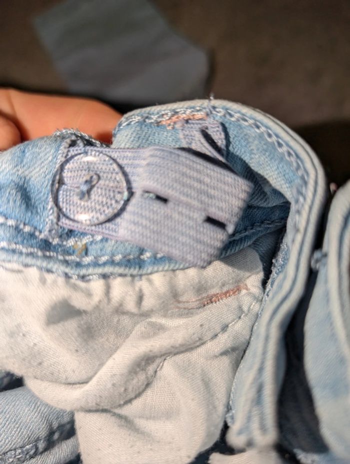 Pantalon jean bébé fille 18/24 mois - photo numéro 3