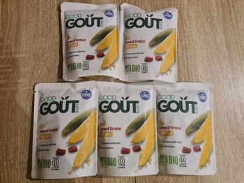 5 purées Good Gout BIO maïs canard 190g