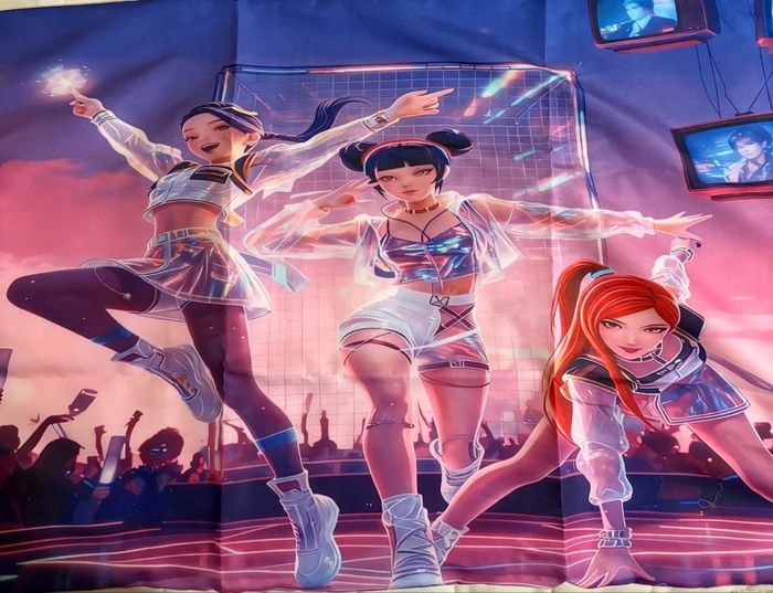 Drap lit avec élastique aux côtés pour matelas 1 pers 90 x 200 cm et 2 grandes taies d’oreiller KPOP - photo numéro 6