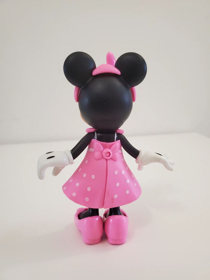 Disney Mickey Grande Figurine de Minnie à Habiller officielle très Bon état 15cm env. - photo numéro 4