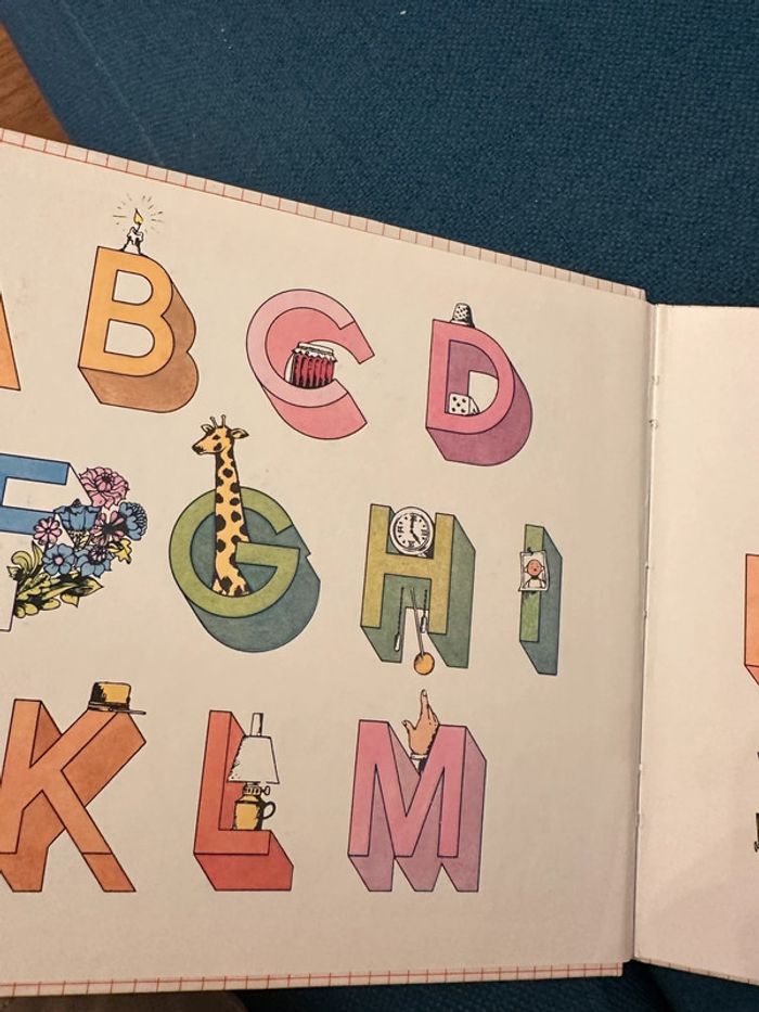 Livre ancien vintage cartonné Alphabet de Bécassine couverture âne Gautier Languereau - photo numéro 3