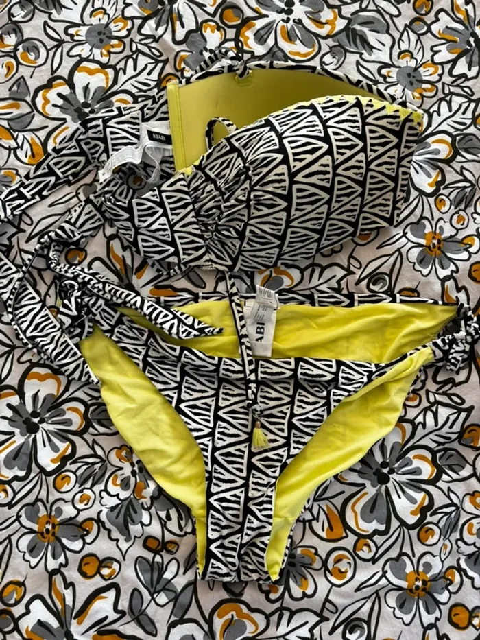 Maillot de bain deux pièces Kiabi taille XL - photo numéro 3