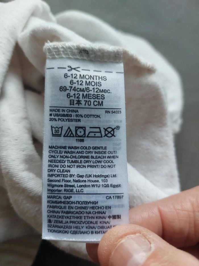 Pyjama sans pied GAP Disney taille 12 mois - photo numéro 4