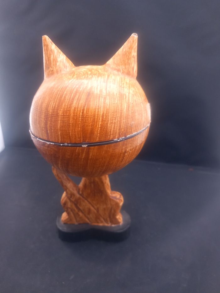 Cendrier en forme de chat - photo numéro 4